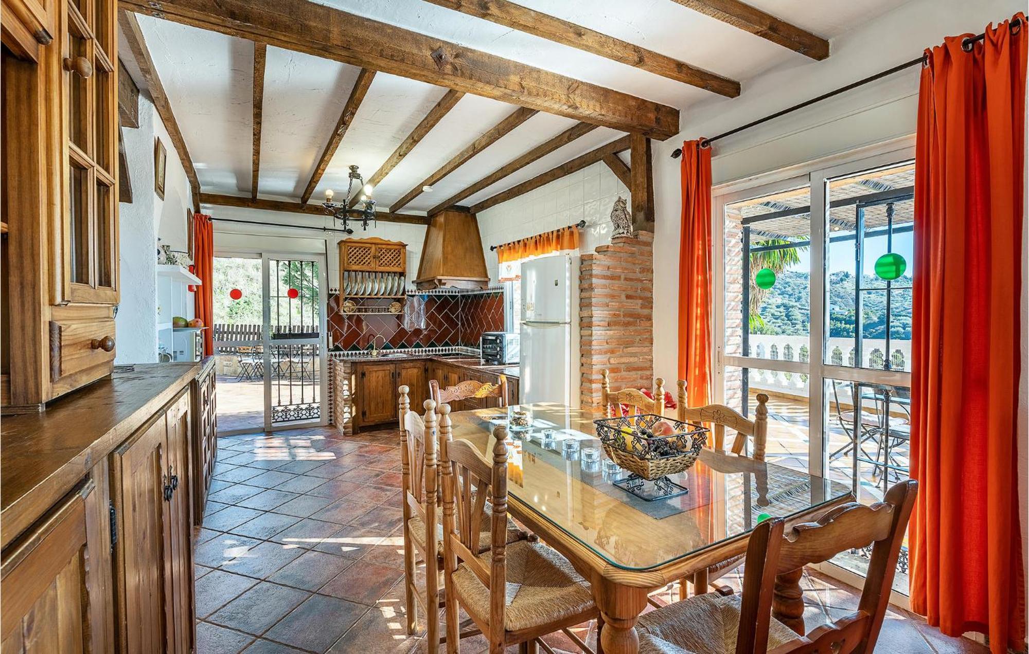 Amazing Home In Frigiliana With Kitchen Exterior photo