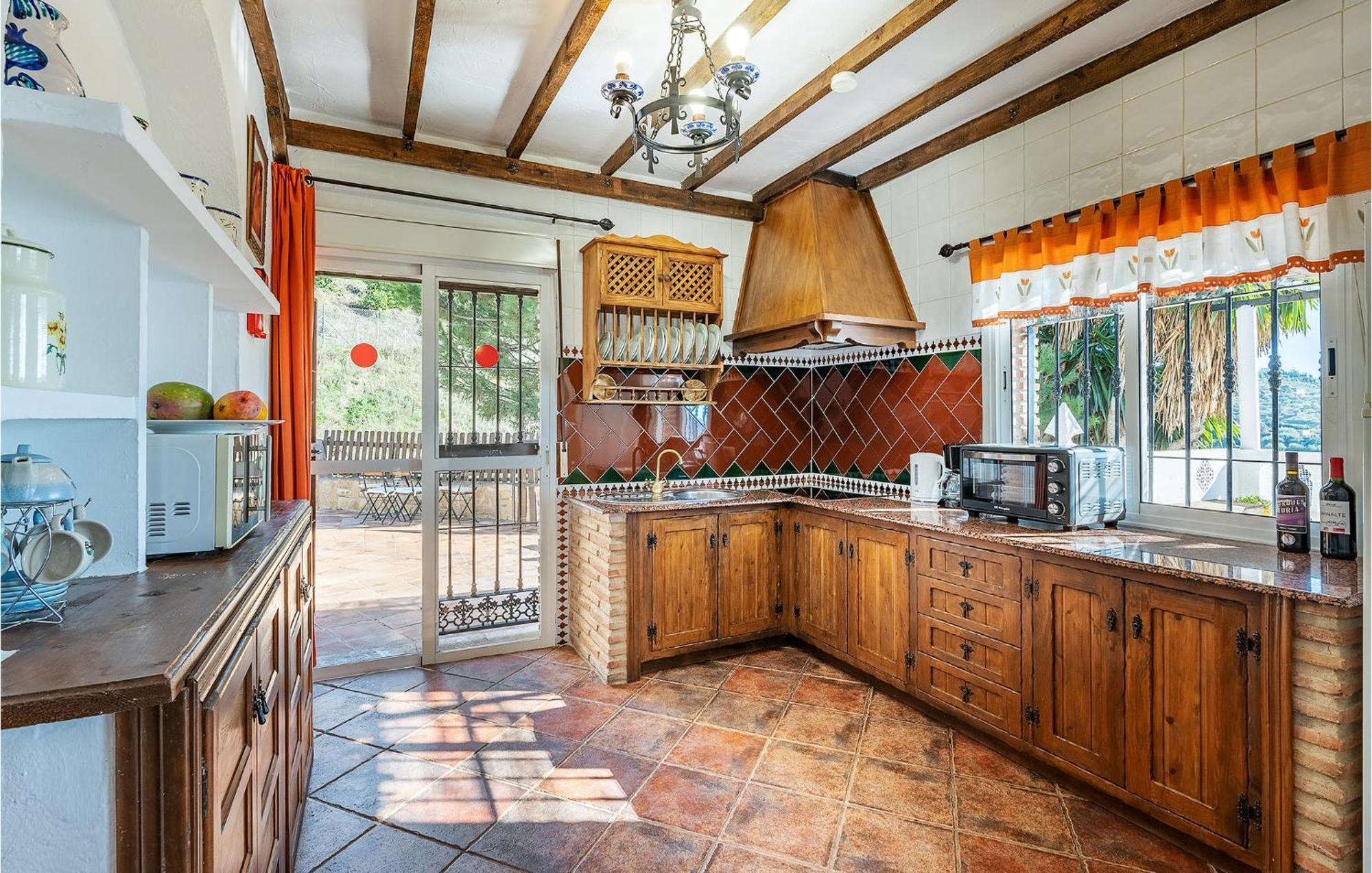 Amazing Home In Frigiliana With Kitchen Exterior photo