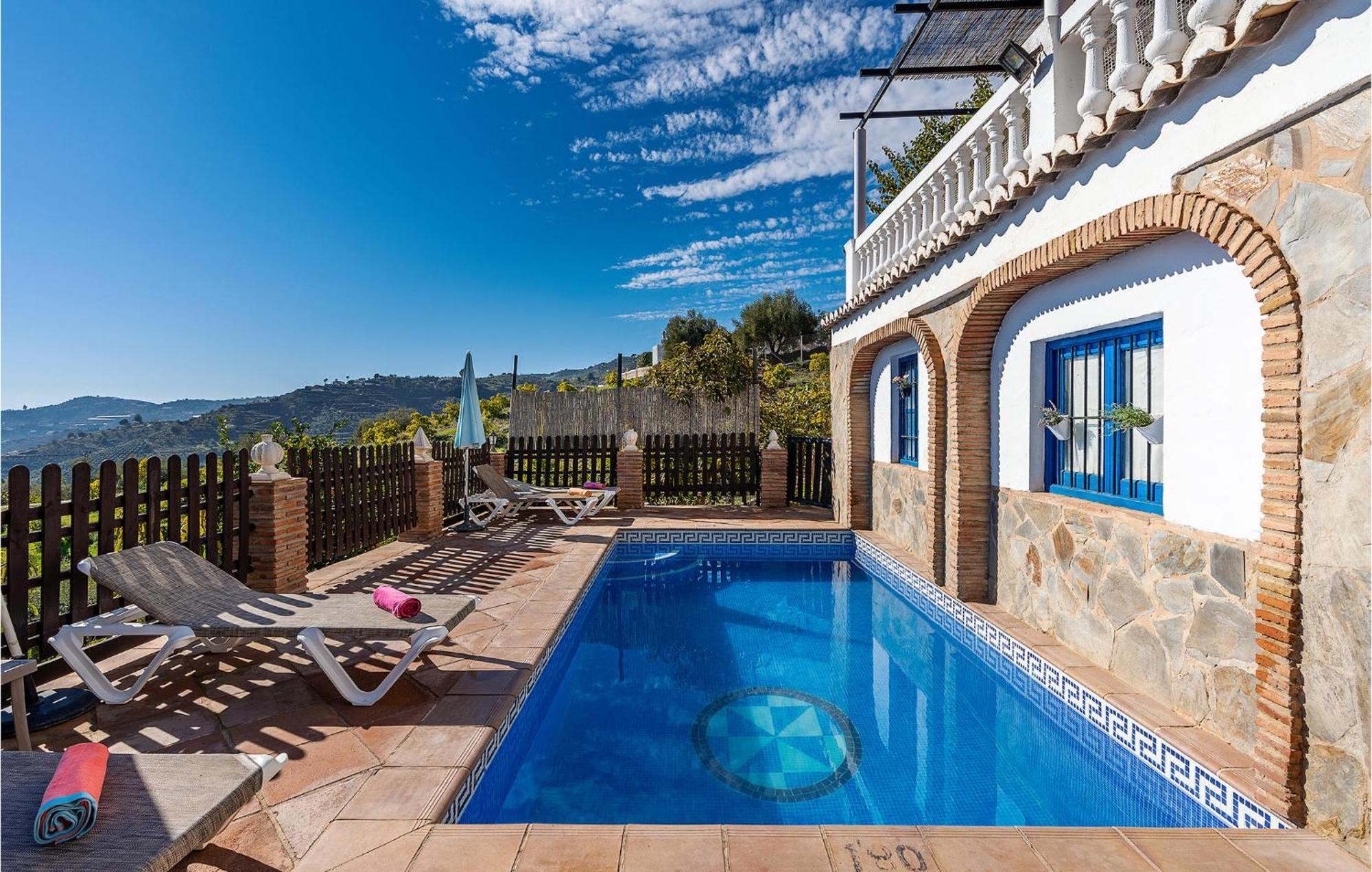 Amazing Home In Frigiliana With Kitchen Exterior photo