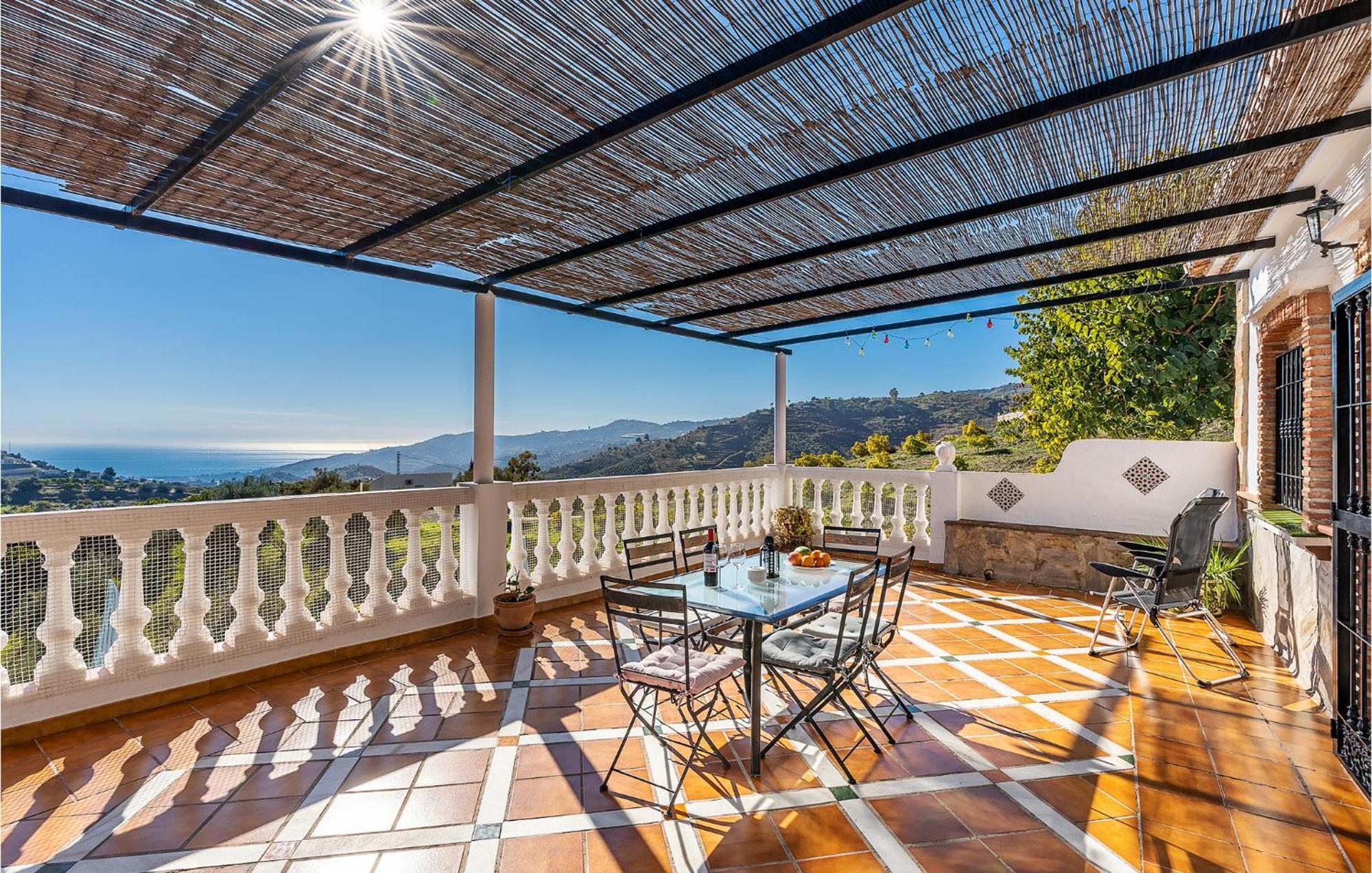 Amazing Home In Frigiliana With Kitchen Exterior photo