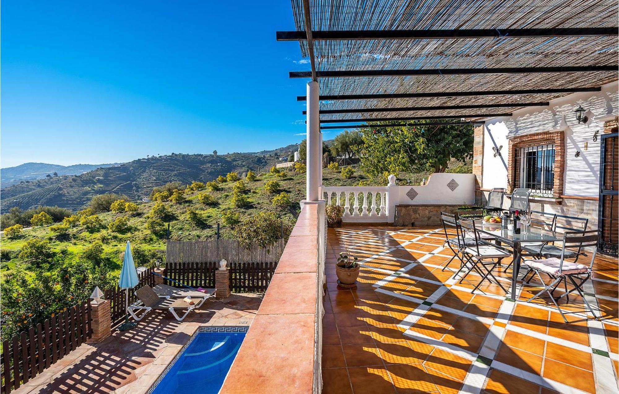 Amazing Home In Frigiliana With Kitchen Exterior photo